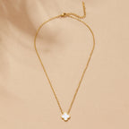 Wit Klavertje Ketting
