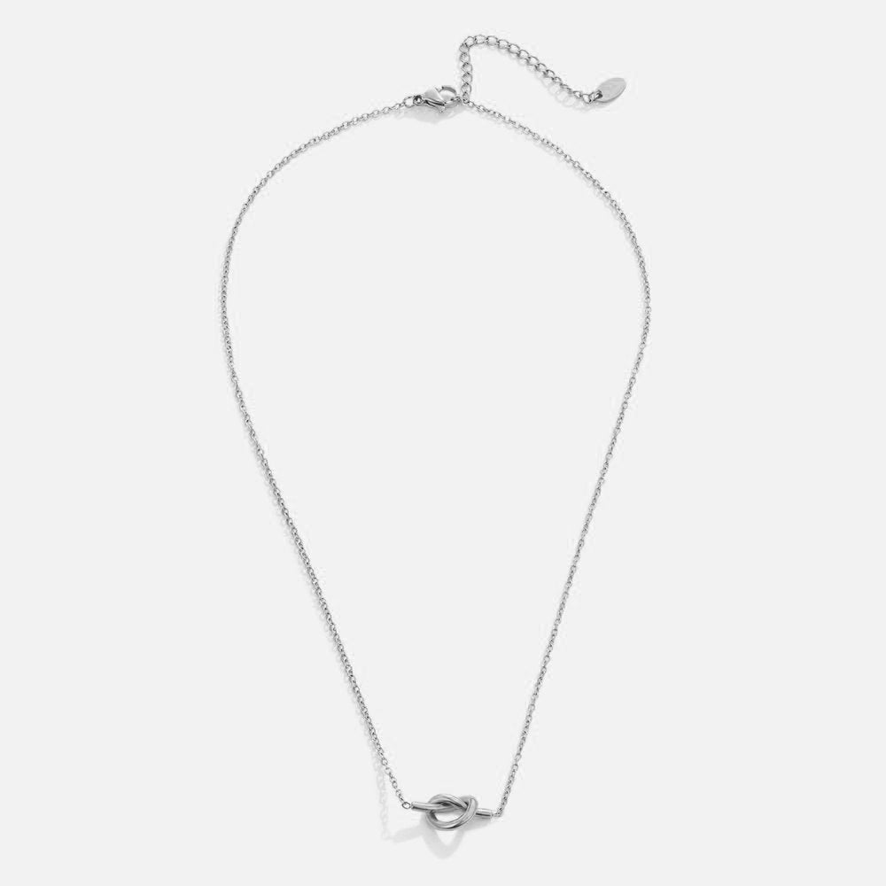 Adela Knot Zilveren Ketting