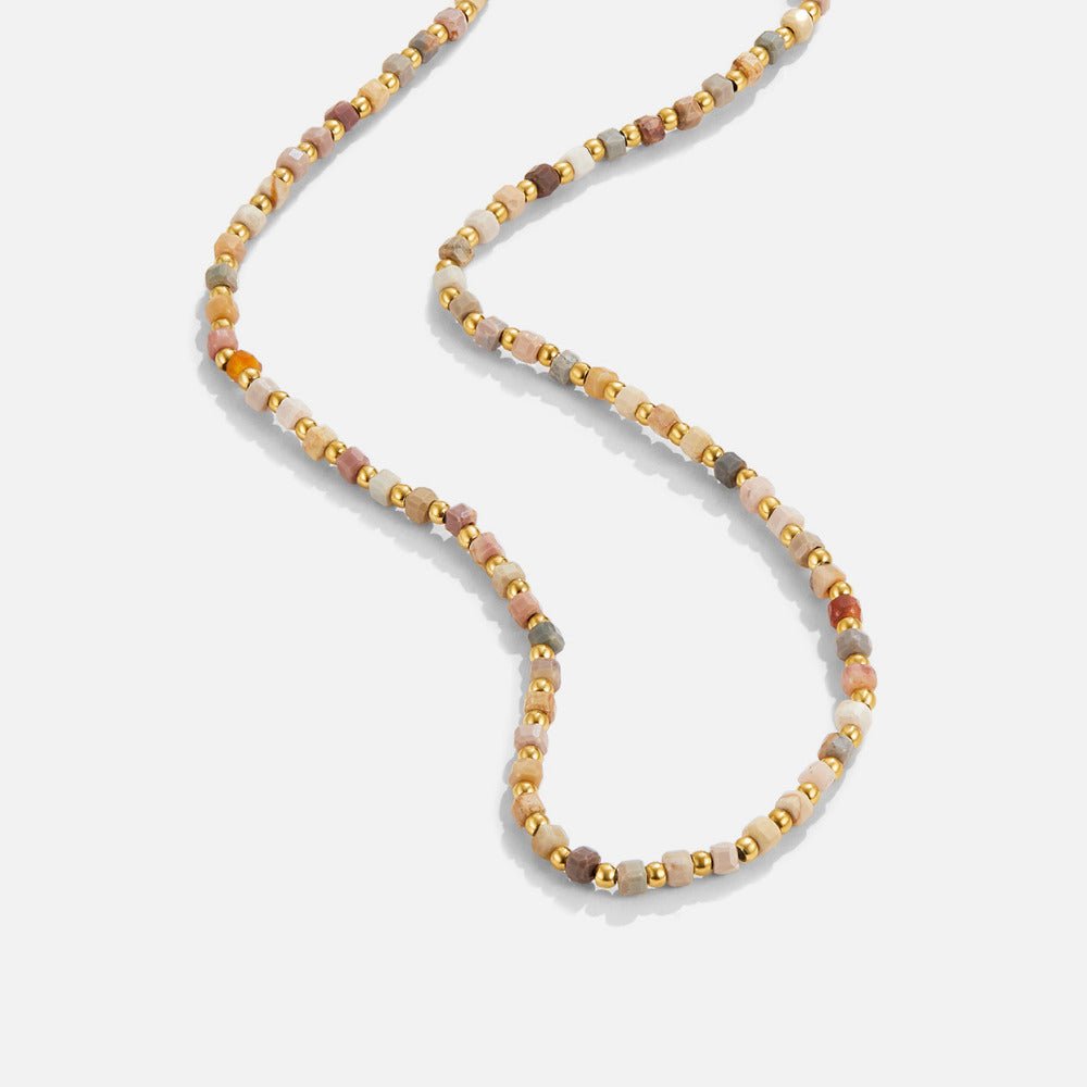 Alashan Stone Bead Ketting Hoofdafbeelding