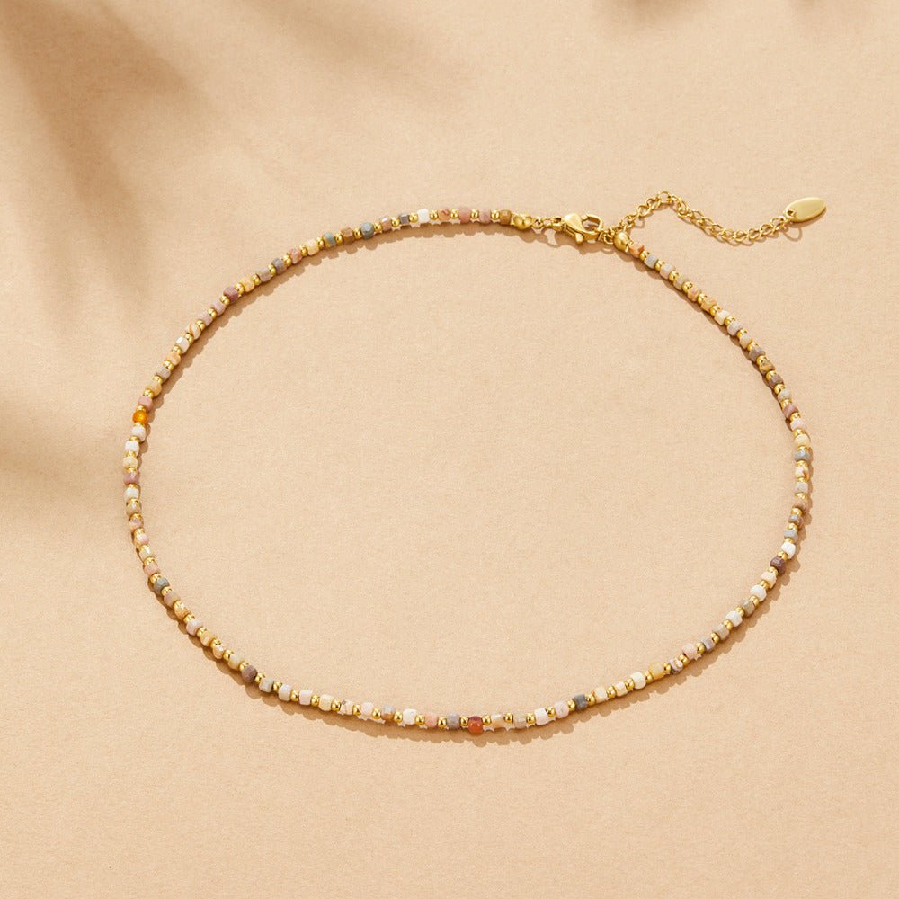 Alashan Stone Bead Ketting