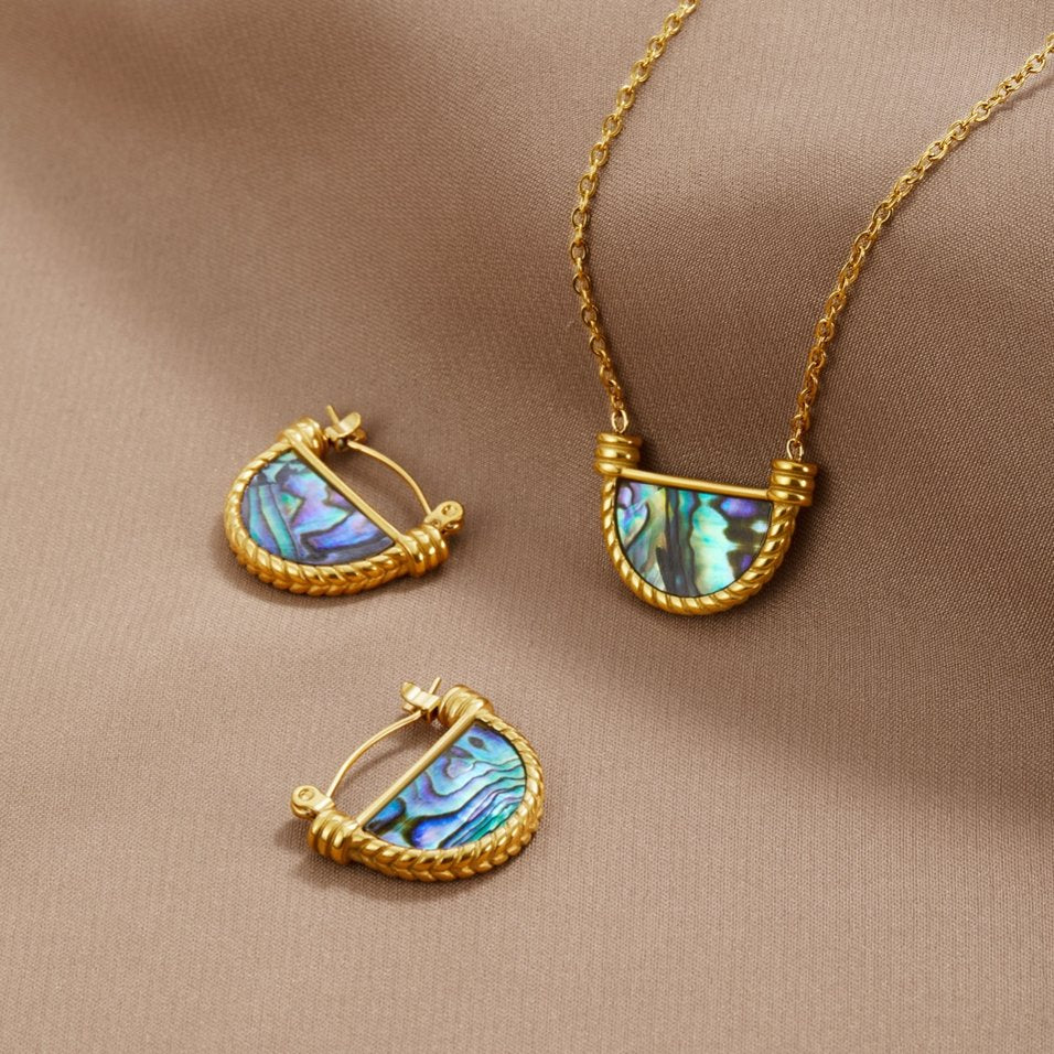 Amalfi Turquoise Jewelry Set Hoofdafbeelding