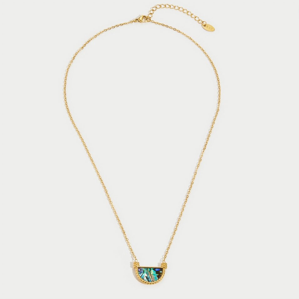 Amalfi Turquoise Schelp Oorbellen
