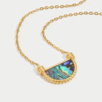 Amalfi Turquoise Schelp Ketting