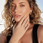 Amalfi Wave Gouden Ring