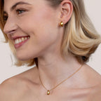 Amara Gouden Teardrop Ketting