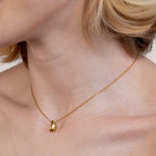 Amara Gouden Teardrop Ketting