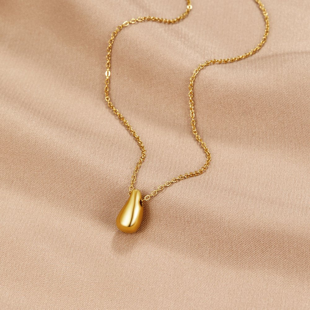 Amara Goudenen Teardrop Ketting Hoofdafbeelding