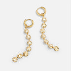Amari 18K Gouden Disc Oorbellen