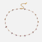 Amethist Kristallen Bead Ketting
