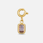 Amethist Kristallen Charm