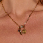 Amethist Kristallen Charm