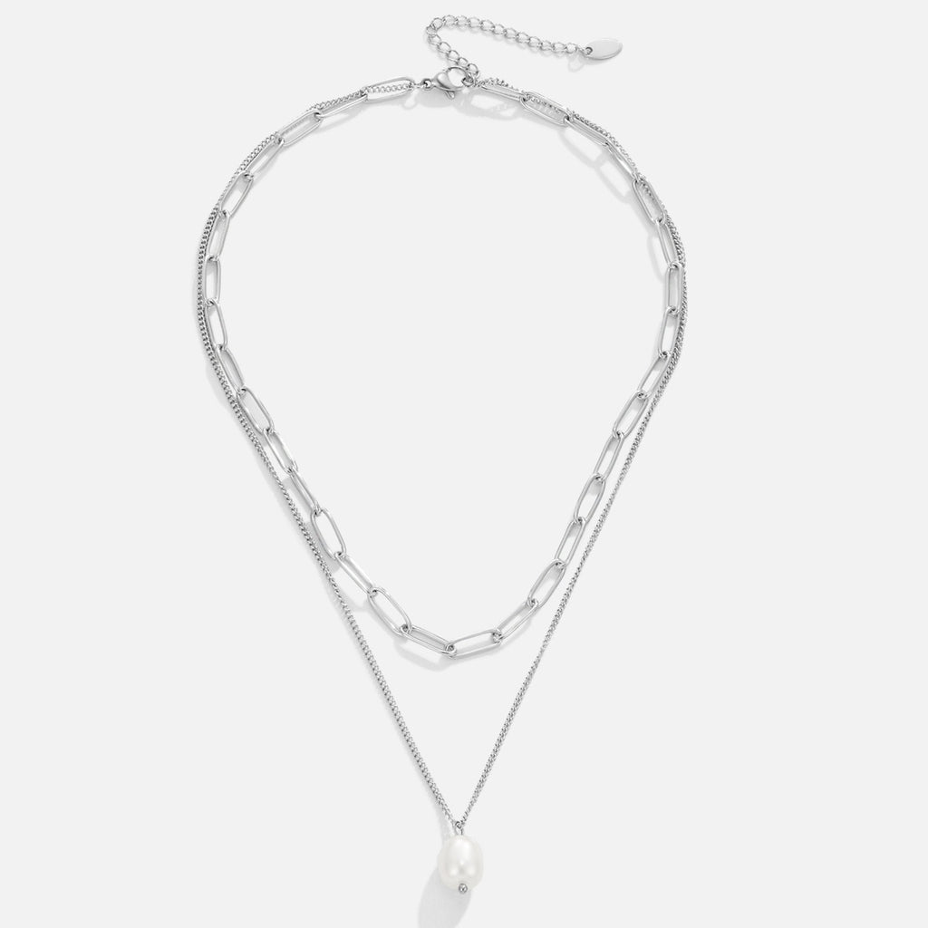 Angela Parel Zilveren Ketting