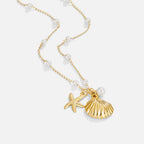 Aria Schelp Bedel Ketting