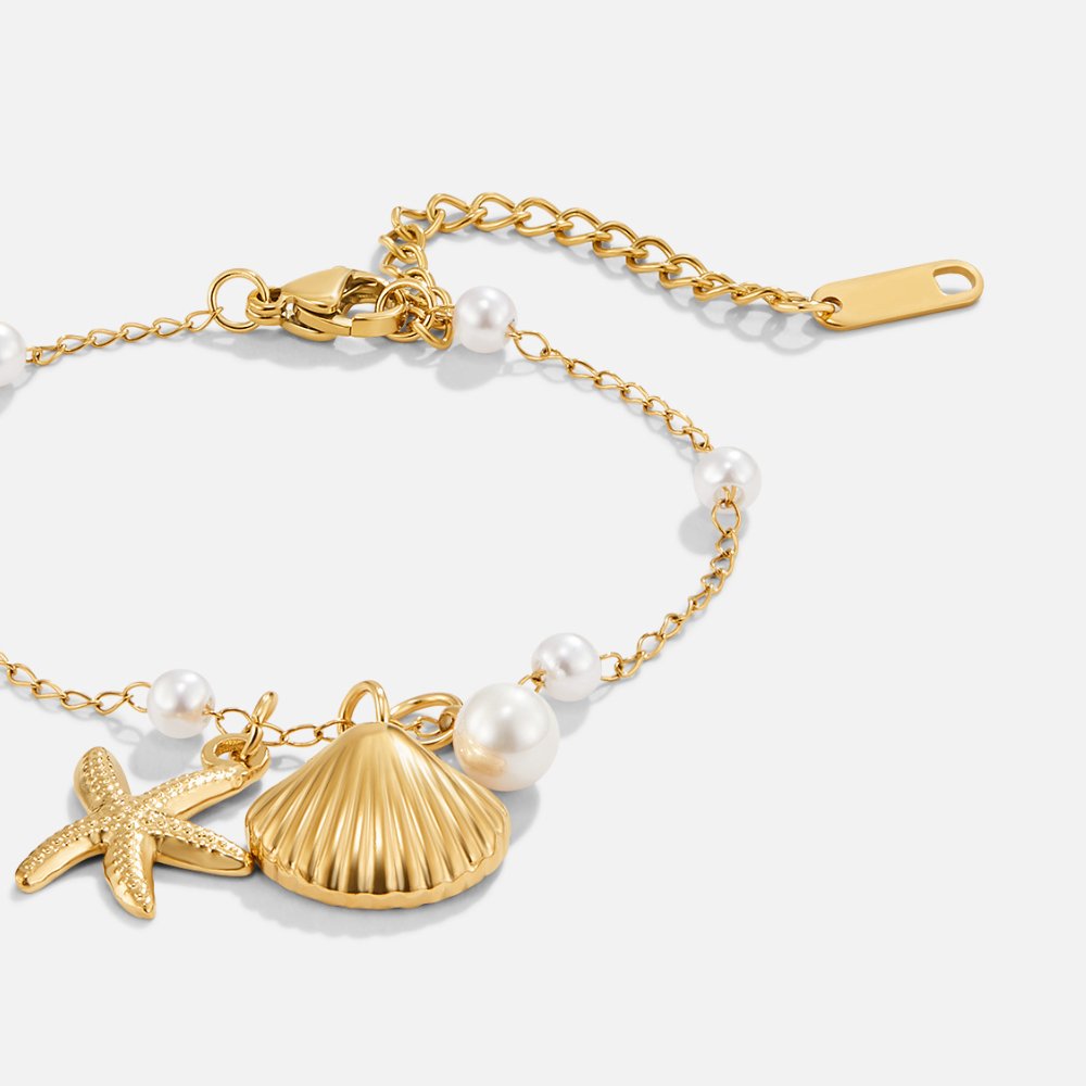 Aria Shell Charm Armband Hoofdafbeelding