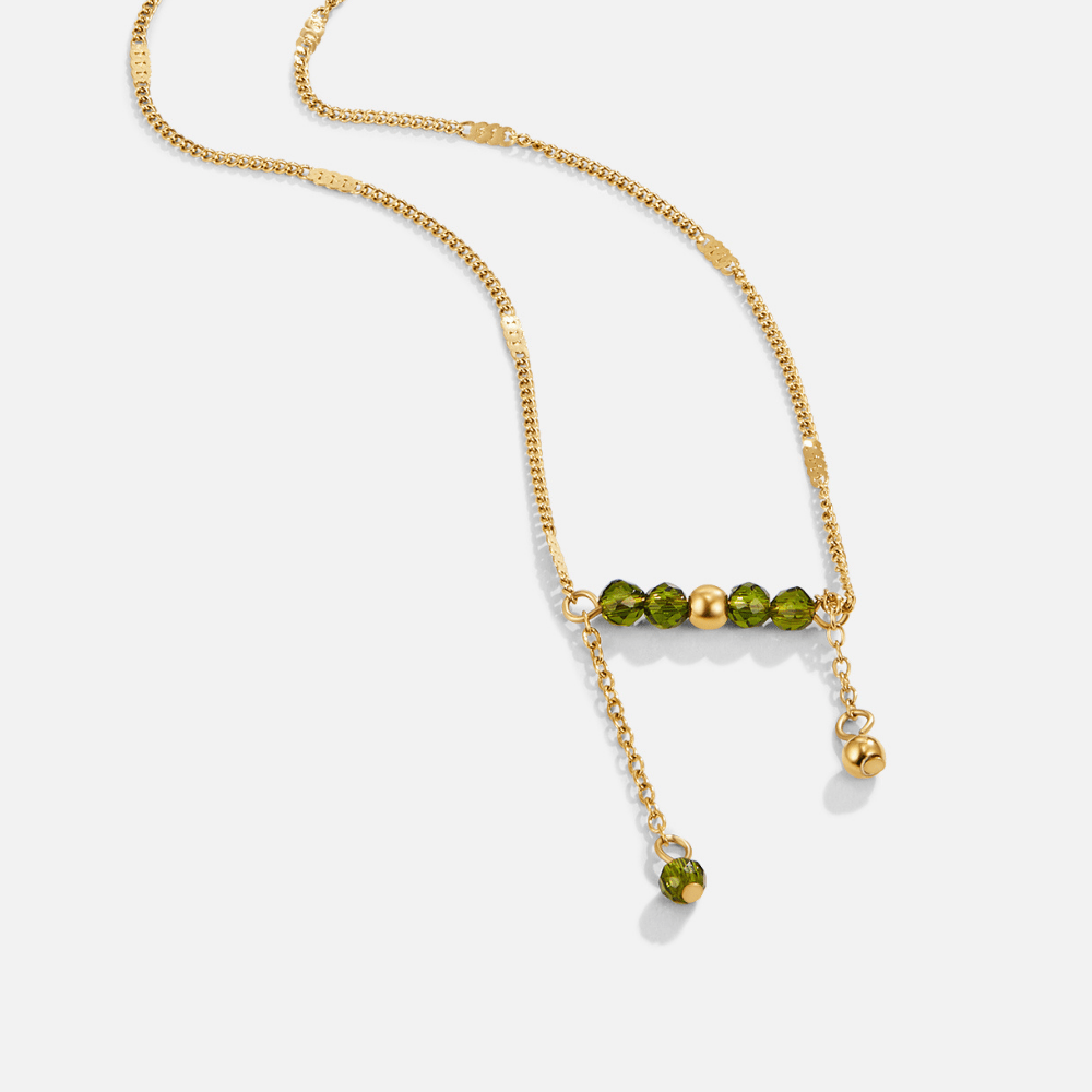 Arizona Green Bead Tassel Ketting Hoofdafbeelding