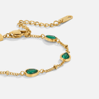 Arizona Green Stone Armband