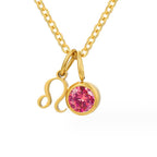 Astria Zodiac Geboortesteen Ketting