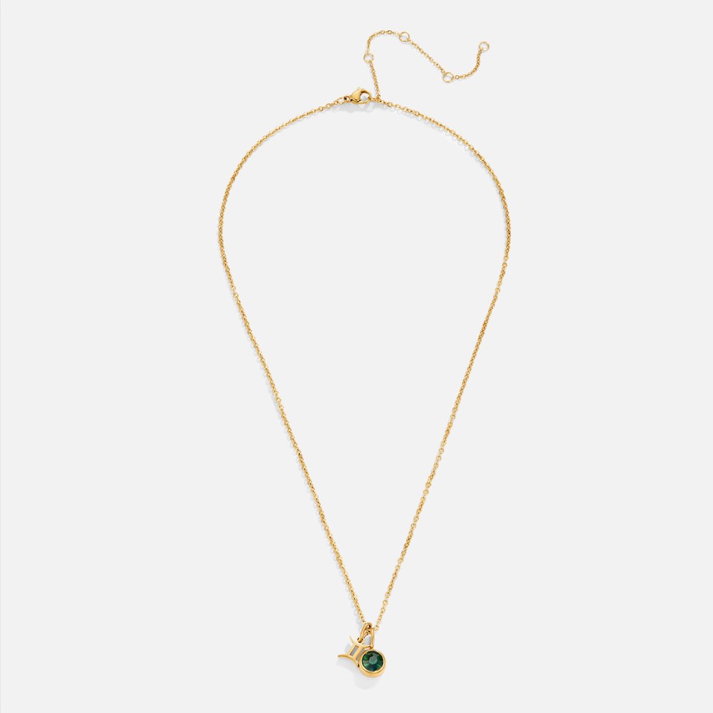 Astria Zodiac Geboortesteen Ketting