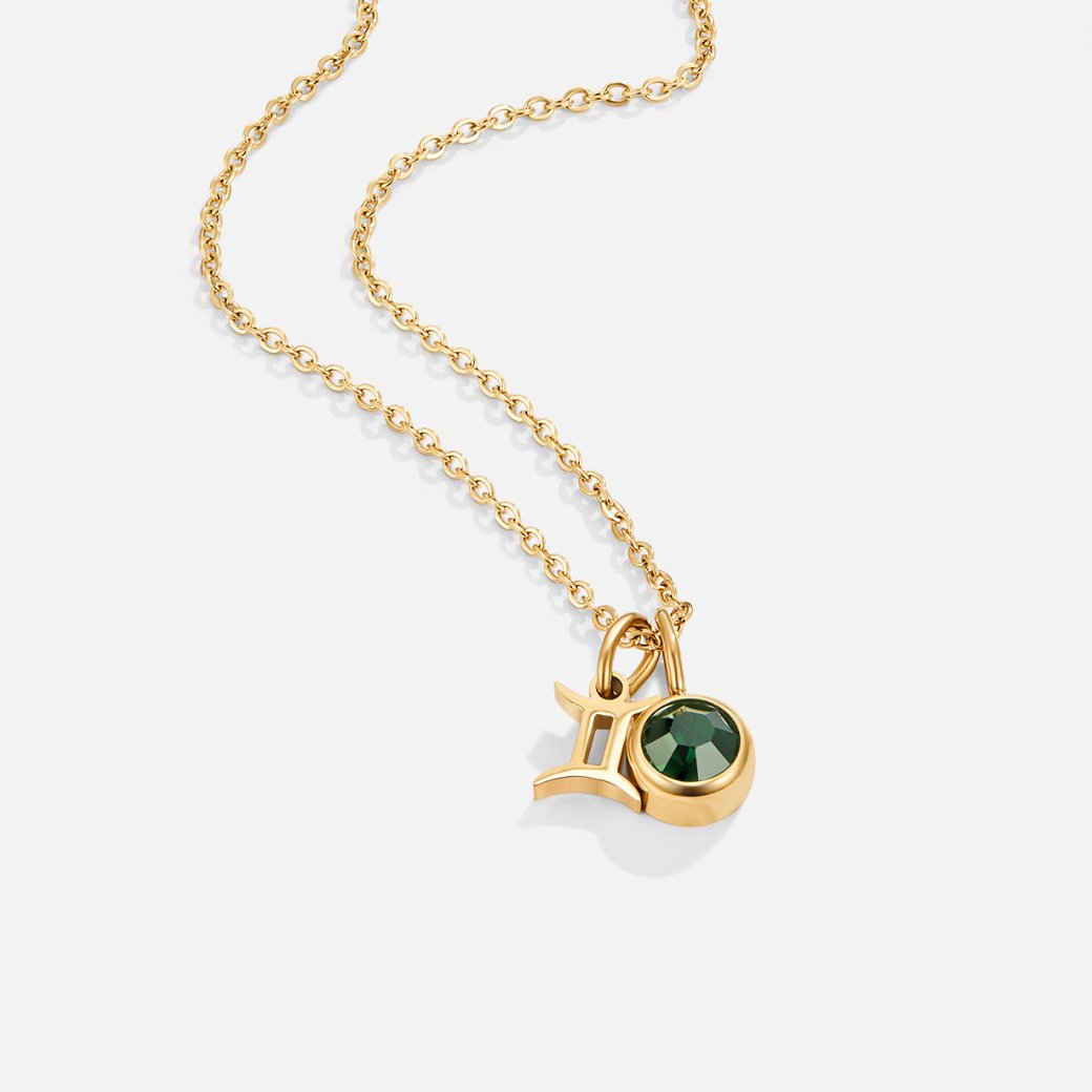 Astria Zodiac Birthstone Ketting Hoofdafbeelding