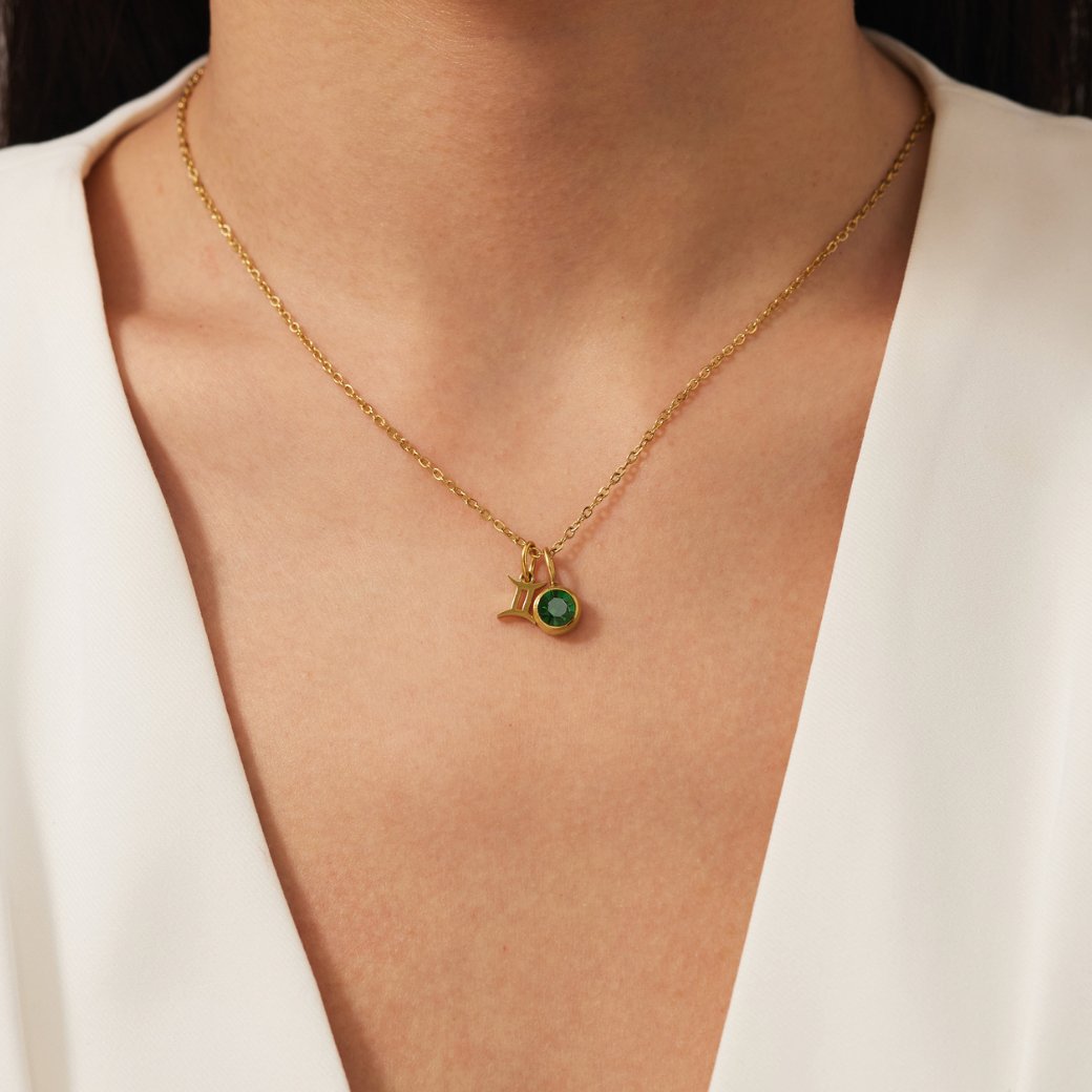 Astria Zodiac Birthstone Ketting Secundaire afbeelding