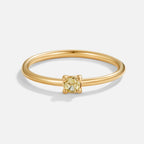 Augustus Geboortesteen 18K Gouden Ring