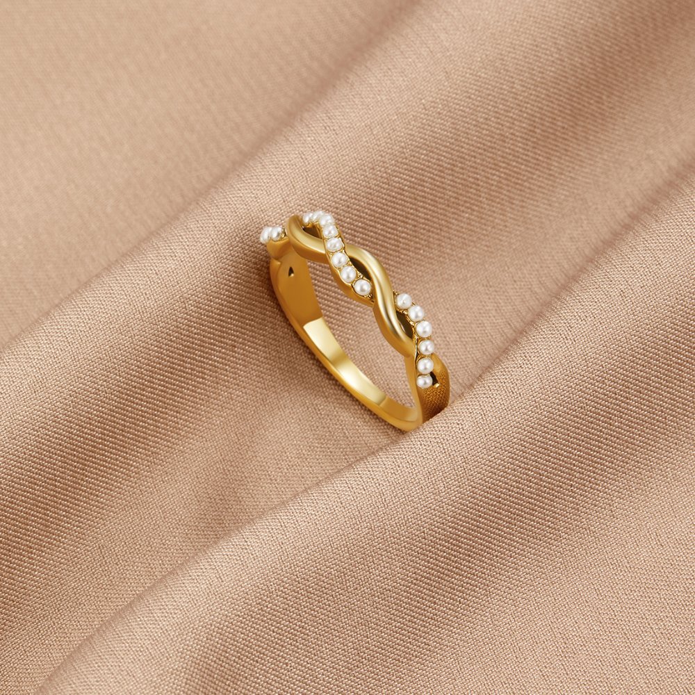 Bella Twist Parel Ring Hoofdafbeelding