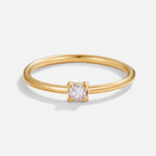 Geboortesteen 18K Gouden Ring
