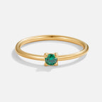 Geboortesteen 18K Gouden Ring