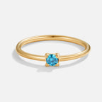 Geboortesteen 18K Gouden Ring