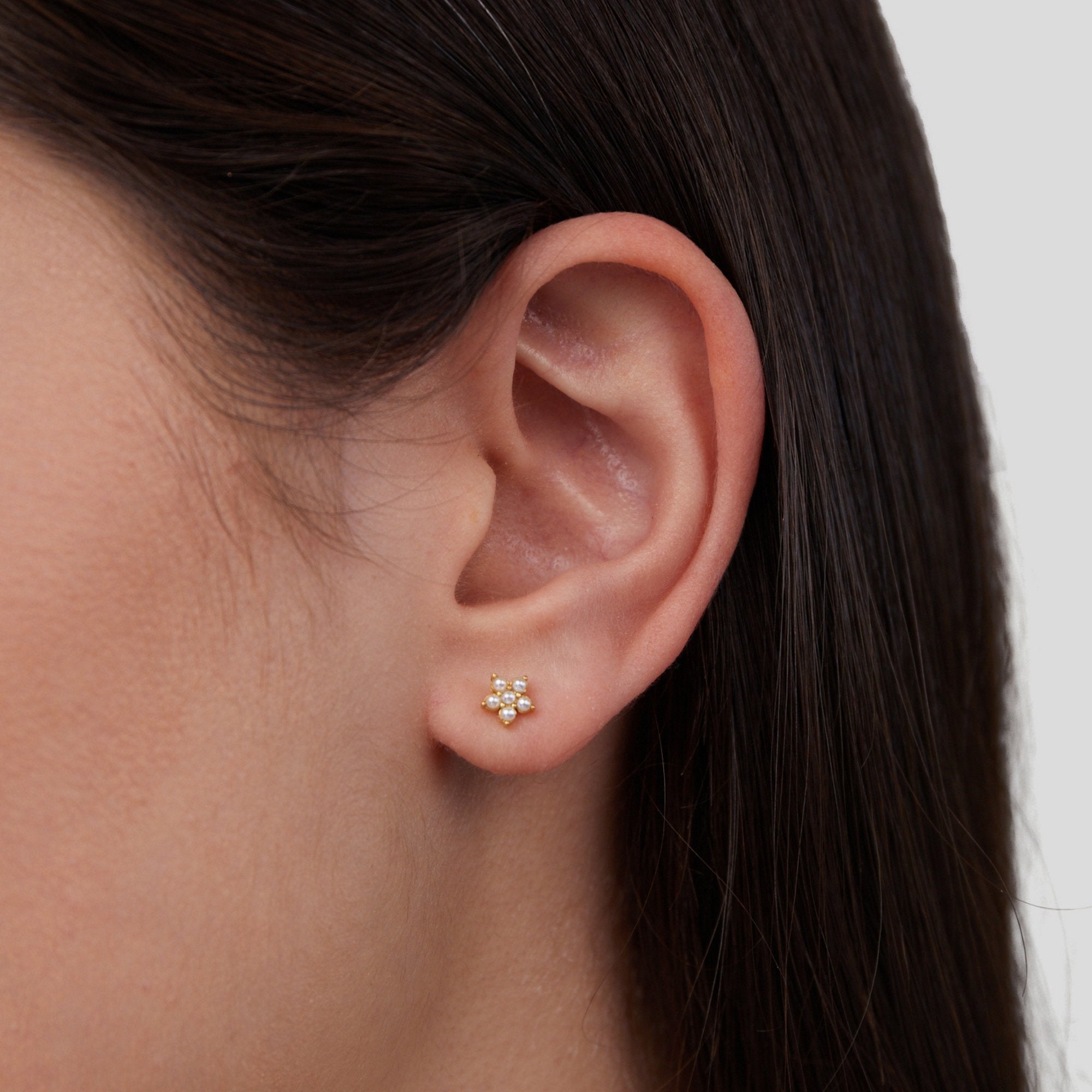 Blooming Flower Parel Oorbellen Secundaire afbeelding