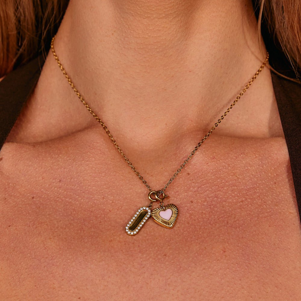 Blush Gouden Hart Charm