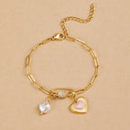 Blush Gouden Hart Charm