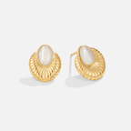 Bohemia Gouden Cat Eye Oorbellen