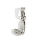 Bubble Letter Zilveren Ketting