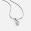 Bubble Letter Zilveren Ketting