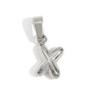 Bubble Letter Zilveren Ketting