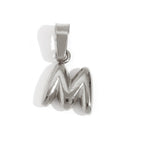 Bubble Letter Zilveren Ketting