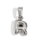 Bubble Letter Zilveren Ketting