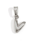 Bubble Letter Zilveren Ketting