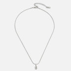 Bubble Letter Zilveren Ketting