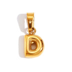 Bubble Letter Ketting