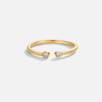 Cali Gouden Kristallen Ring