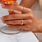 Calira Gevlochten Infinity Ring
