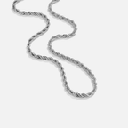 Calla Zilveren Gevlochten Ketting