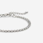 Capri Zilveren Ketting Armband