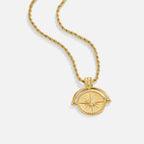 Celestial Gouden Coin Ketting