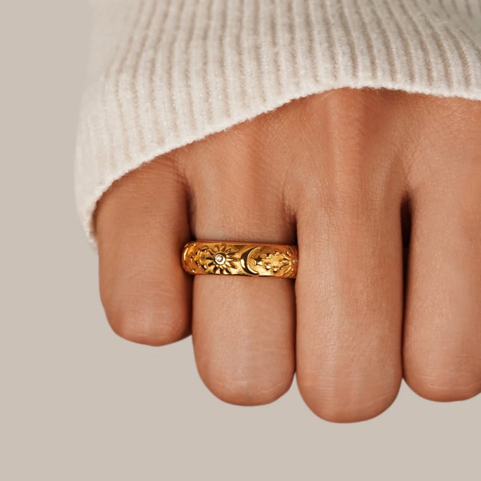 Celestial Gouden Ring Secundaire afbeelding