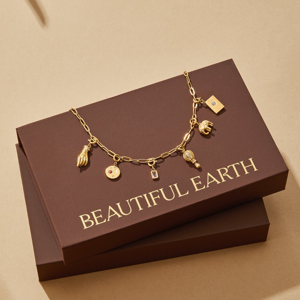 Celestial Sun & Moon Charm
