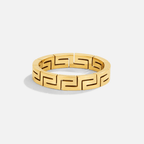 Celestine Gouden Hollow Ring