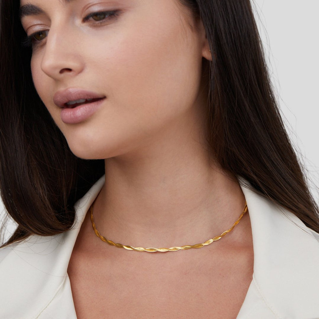 Chiara Twist Snake Ketting